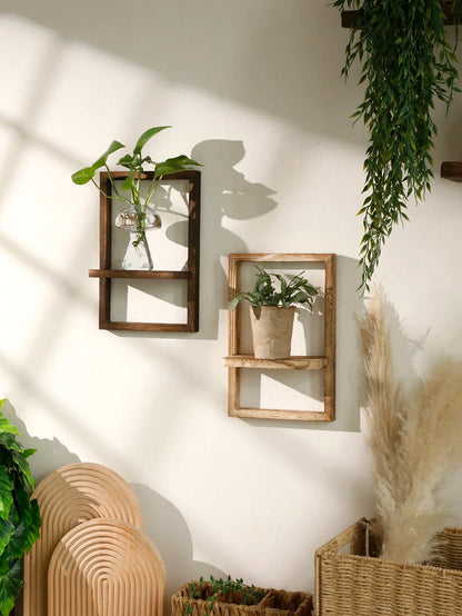 Wooden Display Floating Shelf