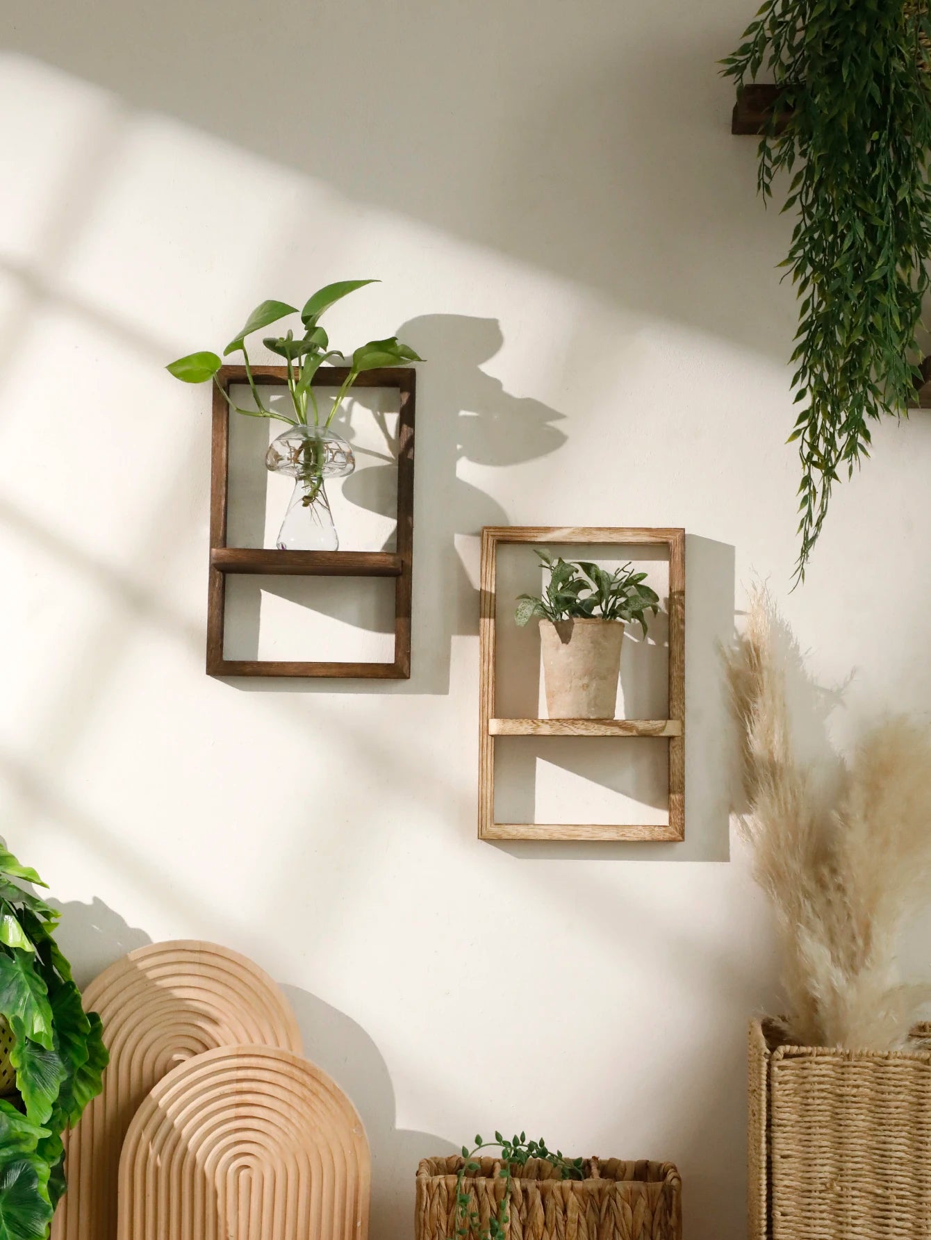 Wooden Display Floating Shelf