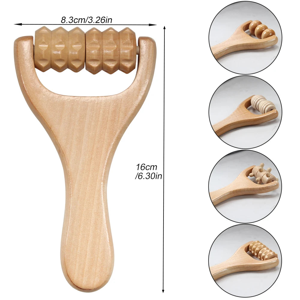 Wooden Massage Roller