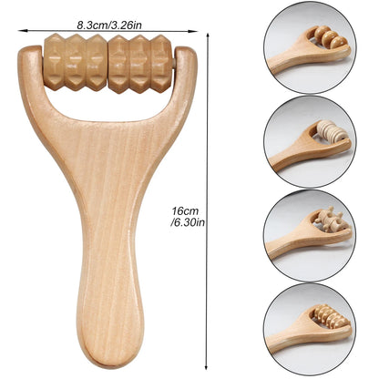 Wooden Massage Roller